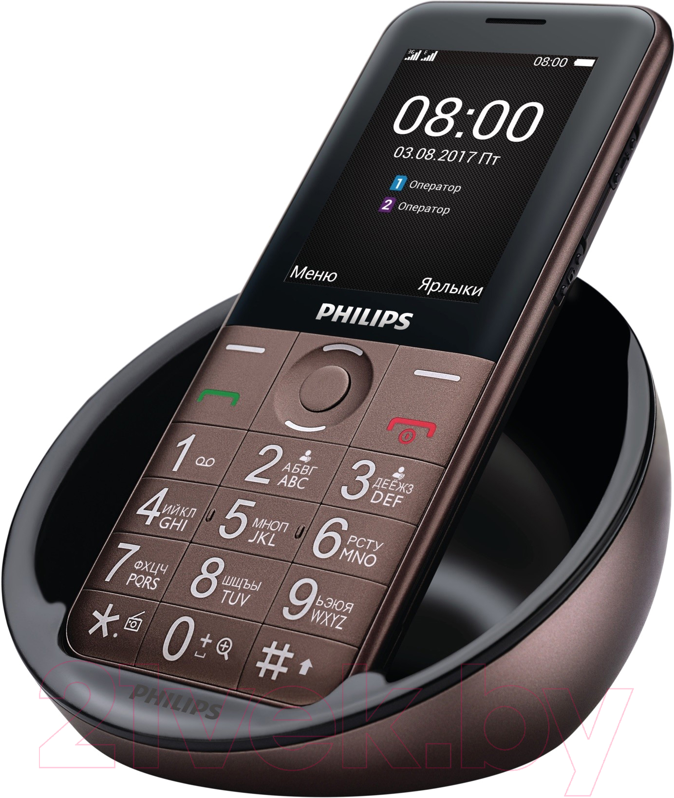 Philips Xenium E331 коричневый Мобильный телефон 2 SIM-карты купить в  Минске, Гомеле, Витебске, Могилеве, Бресте, Гродно