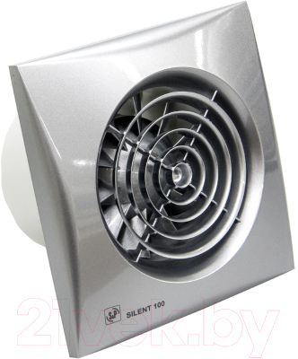 Вентилятор накладной Soler&Palau Silent-100 CHZ Silver / 5210322300