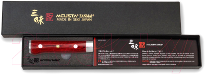 Нож Zanmai Damascus Pro Flame HFR-8002D