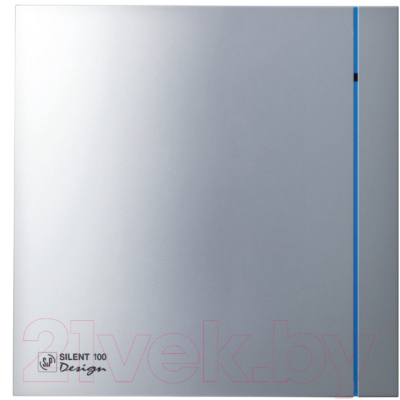 Вентилятор накладной Soler&Palau Silent-100 CMZ Silver Design / 5210602900