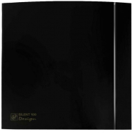 Вентилятор накладной Soler&Palau Silent-100 CRZ Black Design - 4C / 5210619600 - 