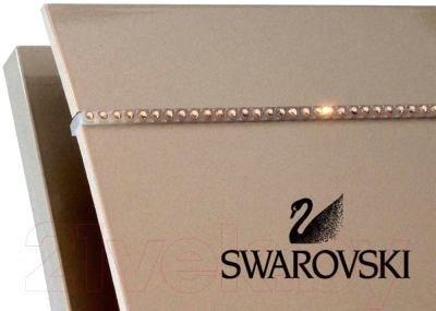 Вентилятор накладной Soler&Palau Silent-100 CZ Champagne Design Swarovski / 5210622500