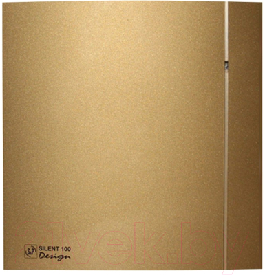 Вентилятор накладной Soler&Palau Silent-100 CZ Gold Design - 4C / 5210619800