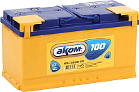 Автомобильный аккумулятор AKOM 6СТ-100VL (100 А/ч) - 