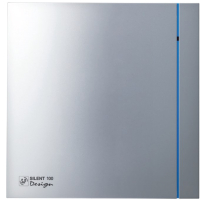 Вентилятор накладной Soler&Palau Silent-100 CZ Silver Design - 3C / 5210603400 - 