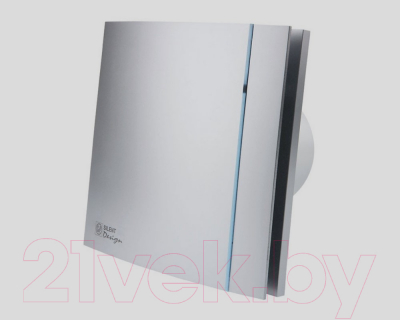 Вентилятор накладной Soler&Palau Silent-100 CZ Silver Design - 3C / 5210603400