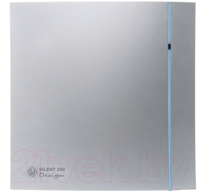 

Вентилятор накладной Soler&Palau, Silent-200 CZ Silver Design - 3C / 5210605900
