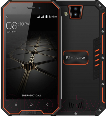 Смартфон Blackview BV4000 (оранжевый)
