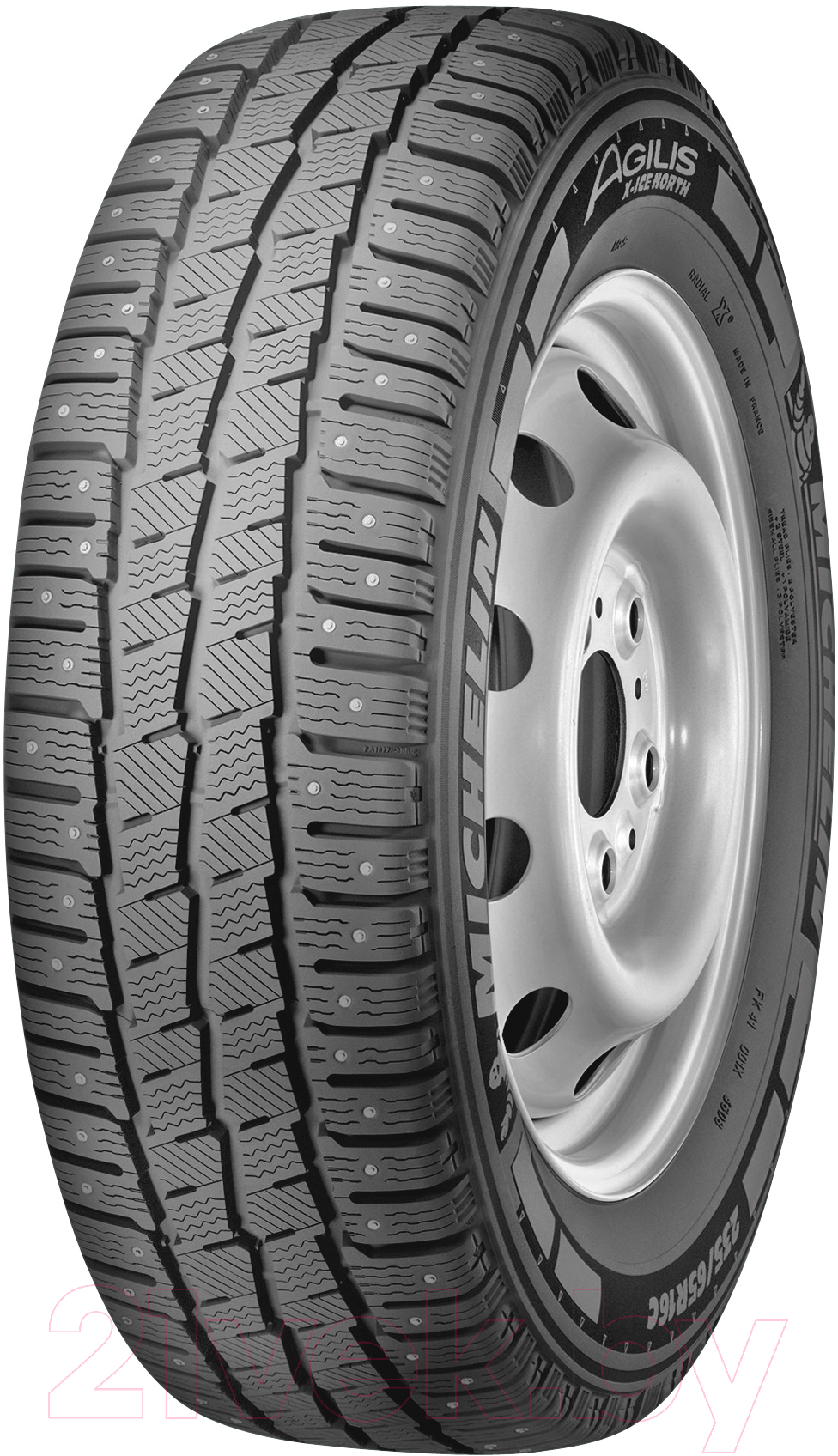 Зимняя легкогрузовая шина Michelin Agilis X-Ice North 215/65R16C 109/107R