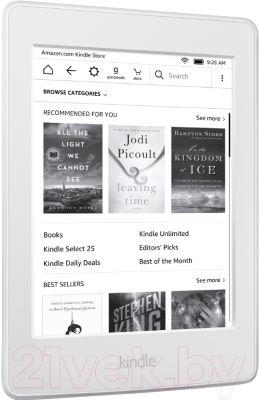 Электронная книга Amazon Kindle Paperwhite (белый)