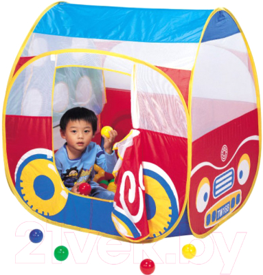 Детская игровая палатка Calida Автомобиль 654 (+ 100 шаров)