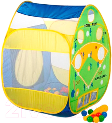 Детская игровая палатка Calida Бейсбол 661 (+ 100 шаров)