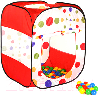Детская игровая палатка Calida Квадрат 622 (+ 100 шаров)