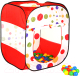 Детская игровая палатка Calida Квадрат 622 (+ 100 шаров) - 