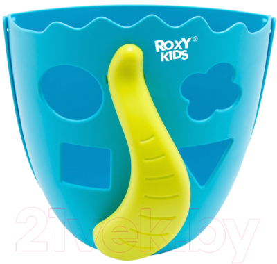 Органайзер детский для купания Roxy-Kids Dino / RTH-001B (голубой)