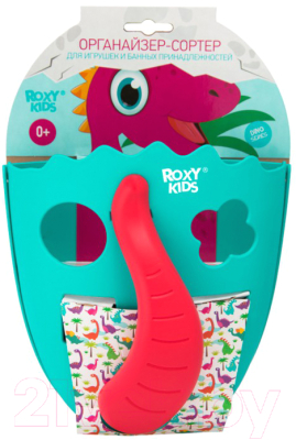 Органайзер детский для купания Roxy-Kids Dino / RTH-00M (мятный)