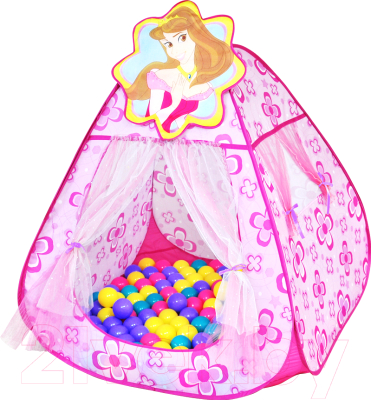 Детская игровая палатка Ching Ching Принцессы CBH-13 (+ 100 шаров)