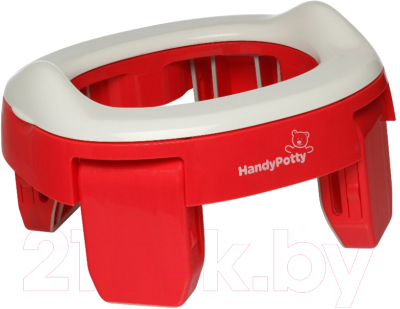 Дорожный горшок Roxy-Kids HandyPotty дорожный / HP-250R (коралловый)