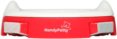 Дорожный горшок Roxy-Kids HandyPotty дорожный / HP-250R (коралловый)