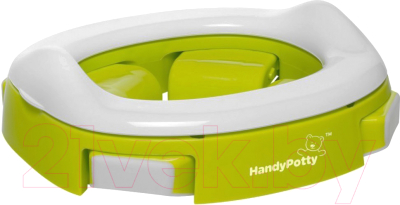 Дорожный горшок Roxy-Kids HandyPotty дорожный / HP-250GR (лайм)