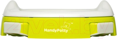 Дорожный горшок ROXY-KIDS HandyPotty дорожный / HP-250GR (лайм)