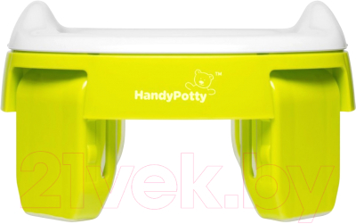 Дорожный горшок Roxy-Kids HandyPotty дорожный / HP-250GR (лайм)