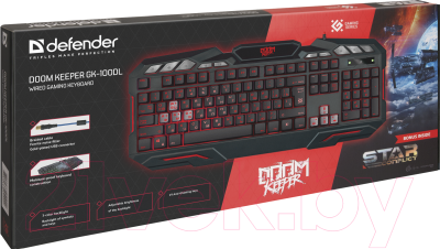 Клавиатура Defender Doom Keeper GK-100DL / 45100