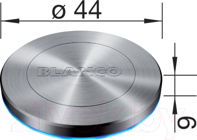 Кнопка управления клапаном-автоматом Blanco СensorControl 233695 (нержавеющая сталь)