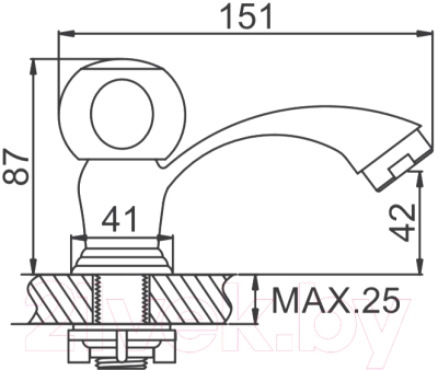 Изображение товара Смеситель Ledeme L4595
