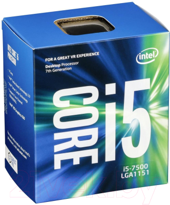 Процессор Intel Core i5-7500 (Box) / LGA1151