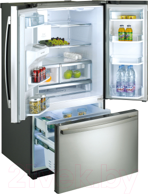 Холодильник с морозильником Daewoo RF64EDG