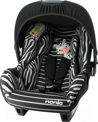 Автокресло Nania Beone SP Animals Zebre / 489175 (черный)