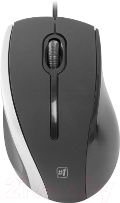 Мышь Defender MM-340 / 52340 (черный/серый)