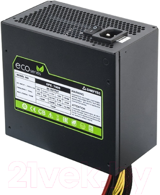 Блок питания для компьютера Chieftec Eco GPE-400S 400W