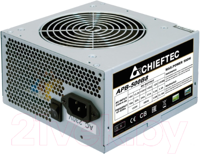 Блок питания для компьютера Chieftec Value APB-500B8 500W