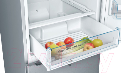 Холодильник с морозильником Bosch KGN36NL14R
