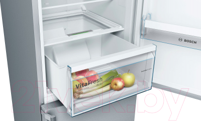Холодильник с морозильником Bosch KGN36VI21R