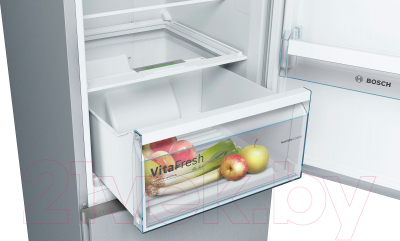 Холодильник с морозильником Bosch KGN36VL2AR