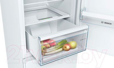 Холодильник с морозильником Bosch KGN36VW2AR