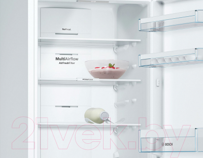 Холодильник с морозильником Bosch KGN36VW2AR