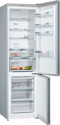 Холодильник с морозильником Bosch KGN39JW3AR