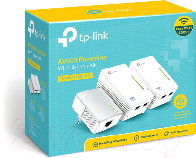 Комплект powerline-адаптеров TP-Link TL-WPA4220T Kit