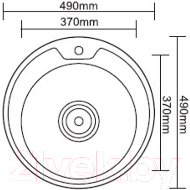 Мойка кухонная Ledeme L64949-6