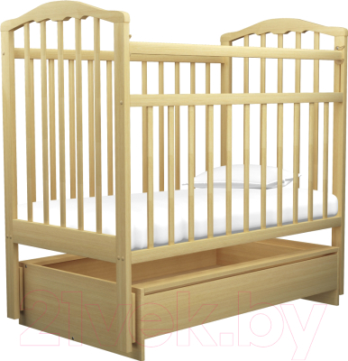 Детская кроватка Агат Золушка 4 (светлая)