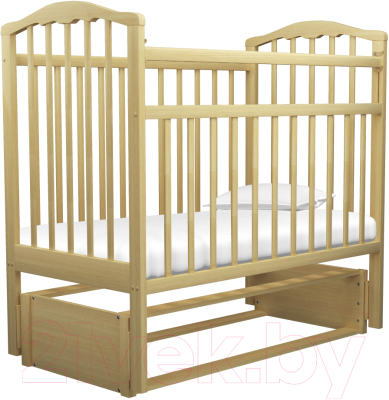 Детская кроватка Агат Золушка 5 (светлый)