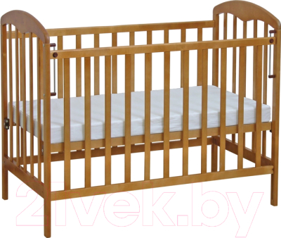 Детская кроватка Фея 323 (медовый)