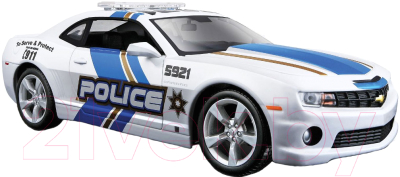 Масштабная модель автомобиля Maisto Шевроле Камаро полиция / 31208 (белый)
