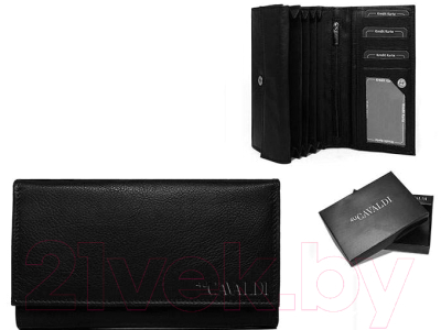 Портмоне Cedar Cavaldi N20-D Box (черный)