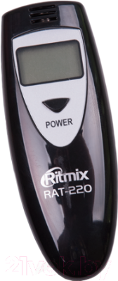 Алкотестер Ritmix RAT-220 (черный)