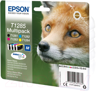 Комплект картриджей Epson C13T12854012